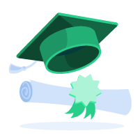 Fresh grad icon